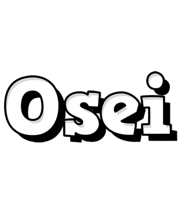 Osei snowing logo