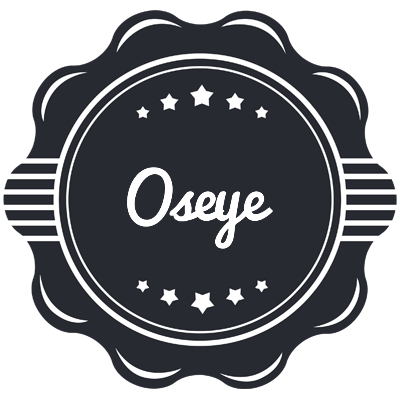 Oseye badge logo