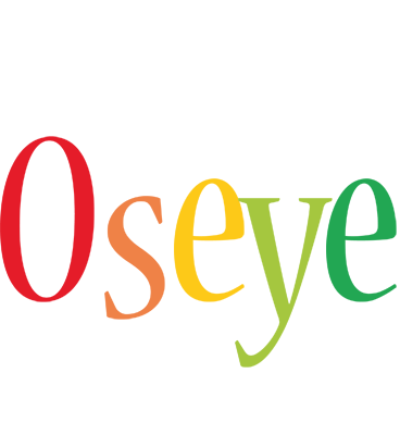 Oseye birthday logo
