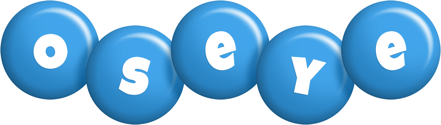 Oseye candy-blue logo