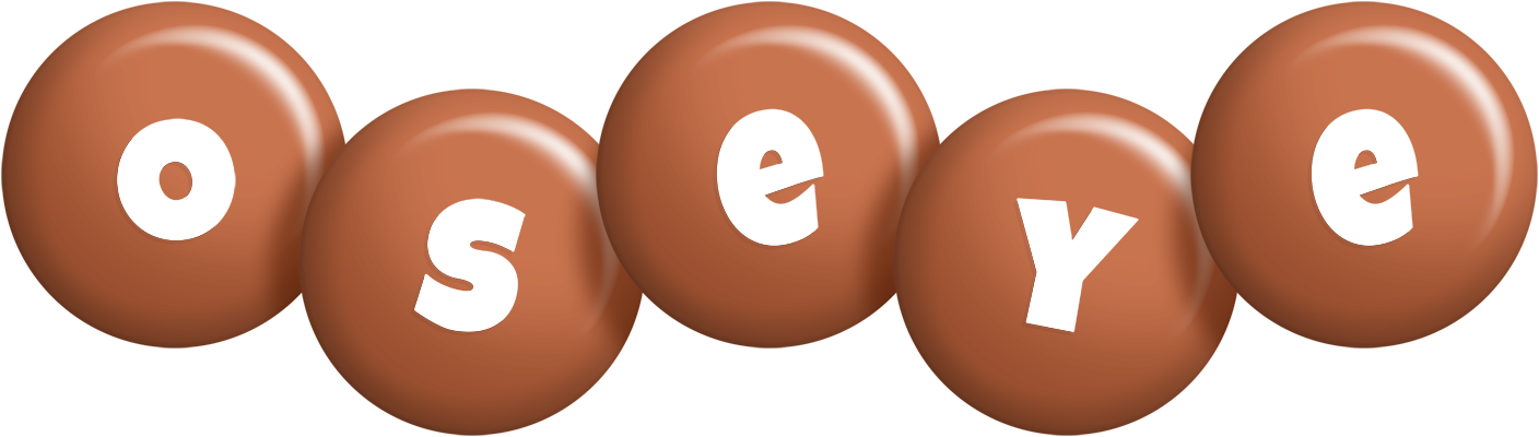 Oseye candy-brown logo