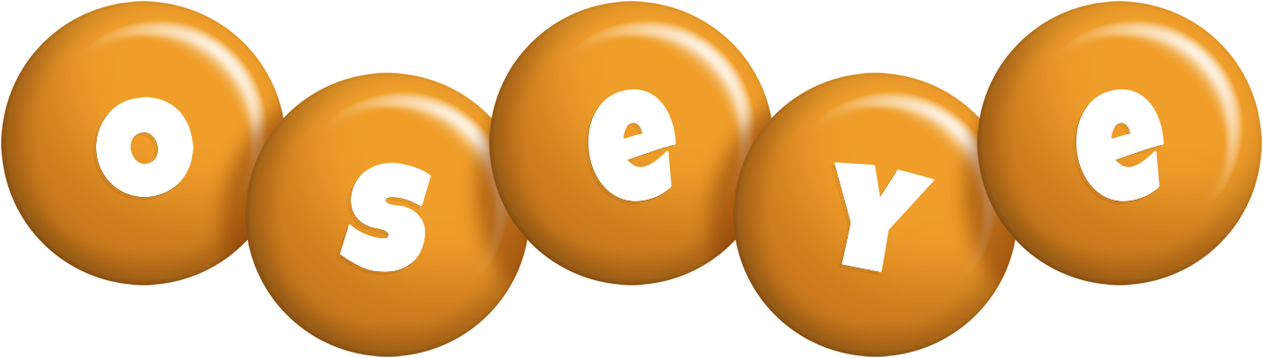 Oseye candy-orange logo