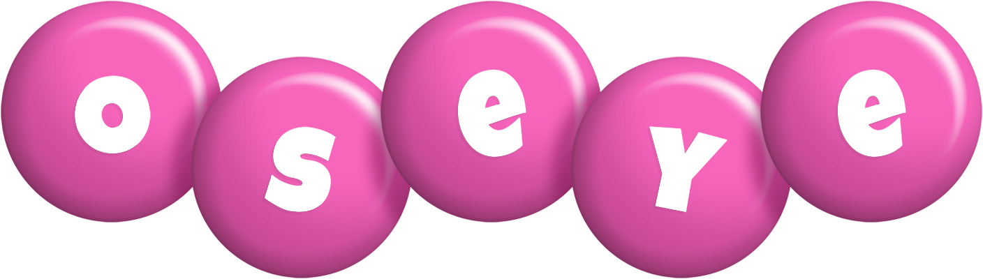 Oseye candy-pink logo