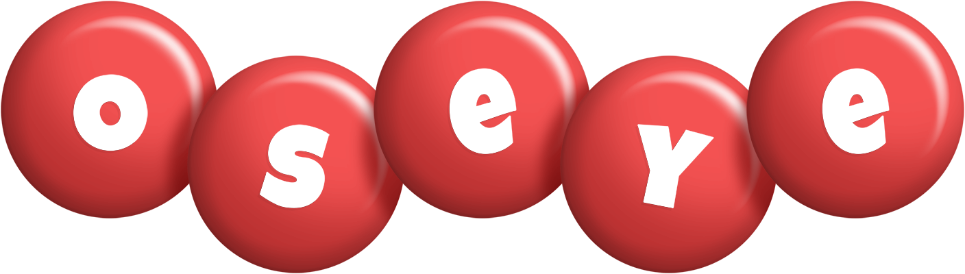 Oseye candy-red logo