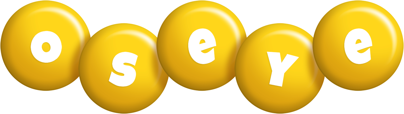 Oseye candy-yellow logo