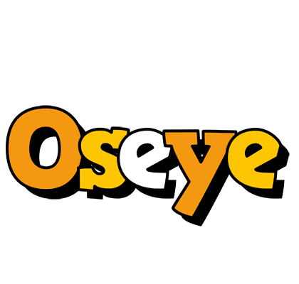 Oseye cartoon logo