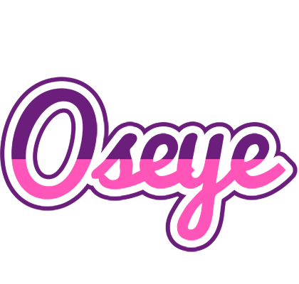 Oseye cheerful logo