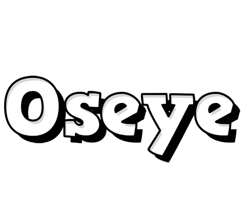 Oseye snowing logo