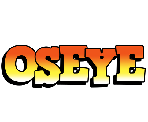 Oseye sunset logo