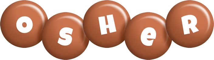 Osher candy-brown logo