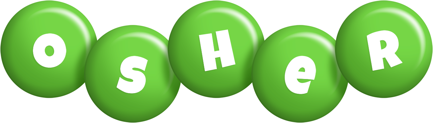 Osher candy-green logo