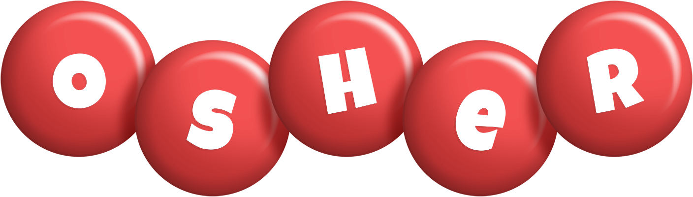 Osher candy-red logo