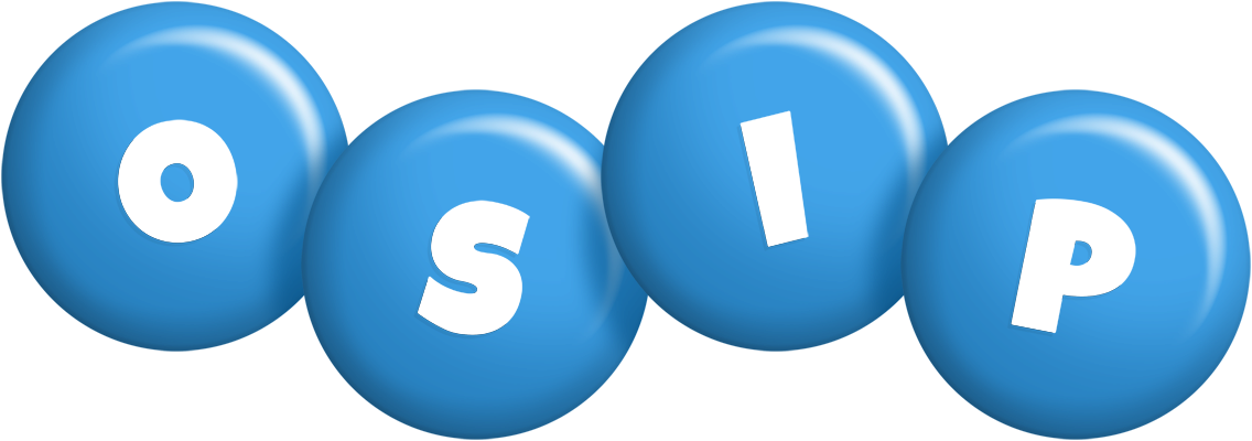 Osip candy-blue logo