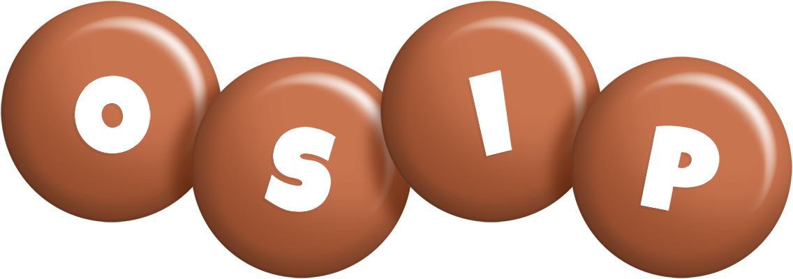Osip candy-brown logo