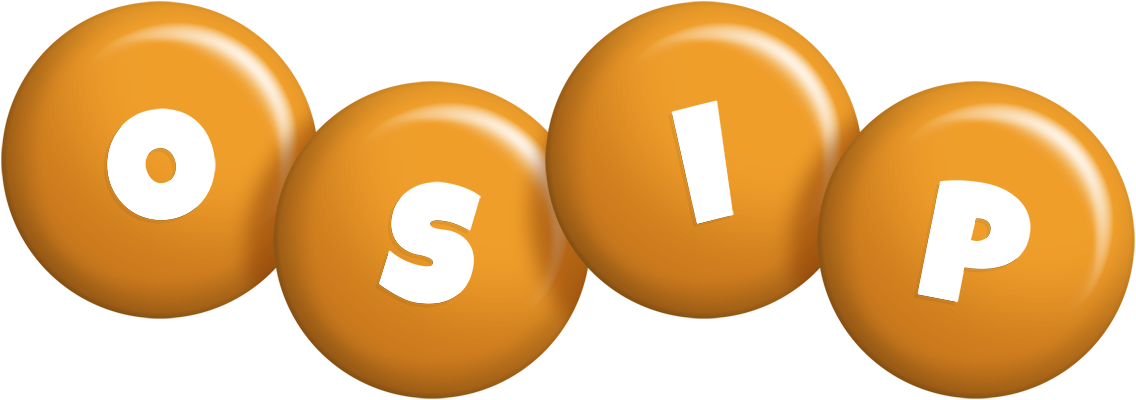 Osip candy-orange logo