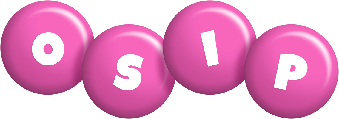Osip candy-pink logo