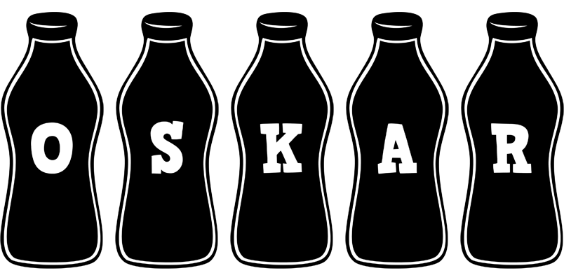 Oskar bottle logo