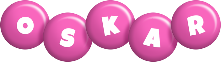 Oskar candy-pink logo