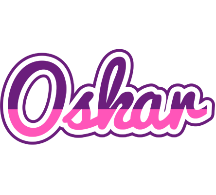 Oskar cheerful logo