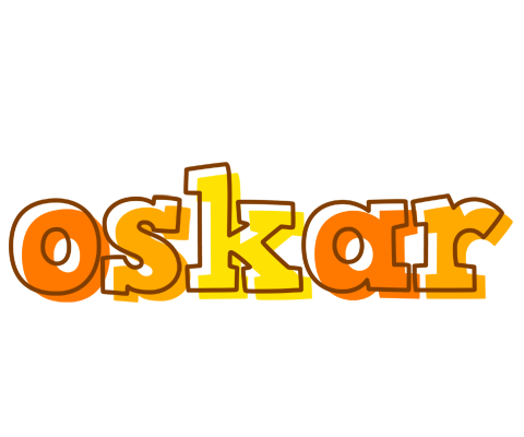 Oskar desert logo