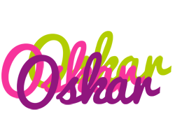 Oskar flowers logo