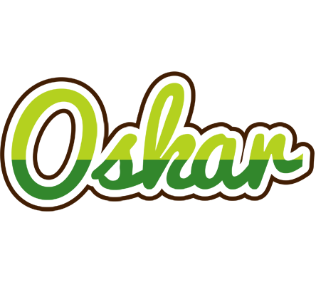 Oskar golfing logo