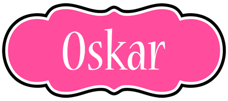 Oskar invitation logo