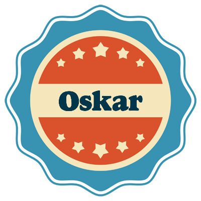 Oskar labels logo
