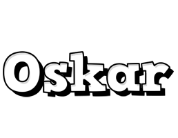 Oskar snowing logo