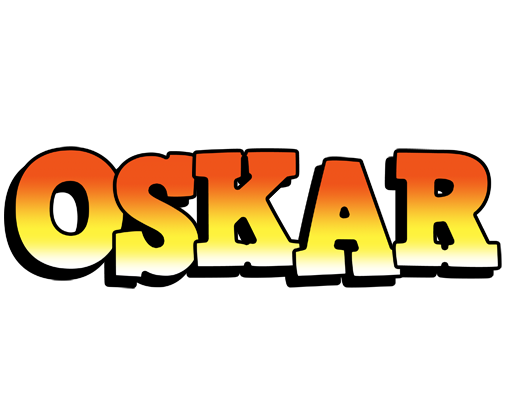 Oskar sunset logo