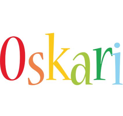 Oskari birthday logo