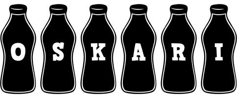 Oskari bottle logo