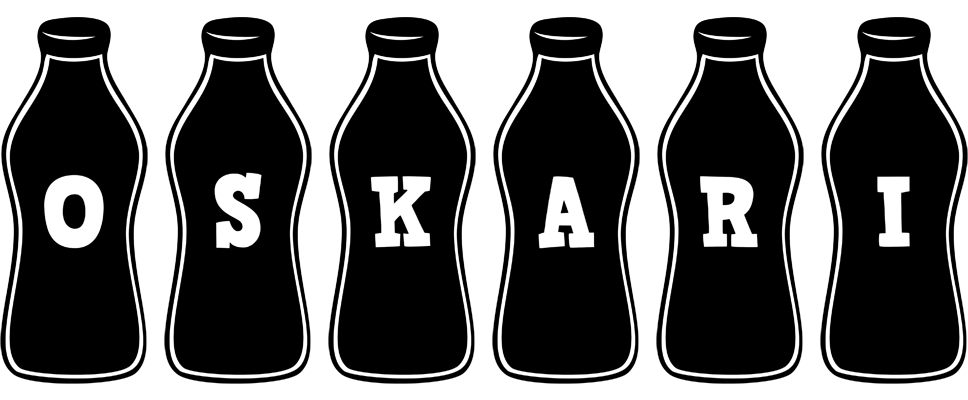Oskari bottle logo