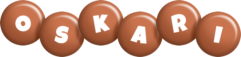 Oskari candy-brown logo