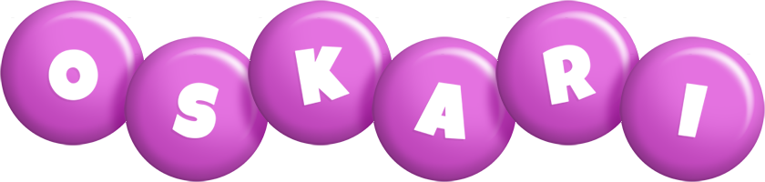 Oskari candy-purple logo