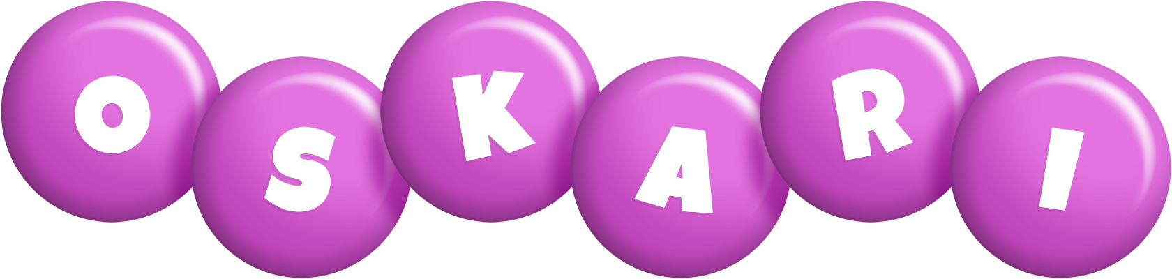 Oskari candy-purple logo