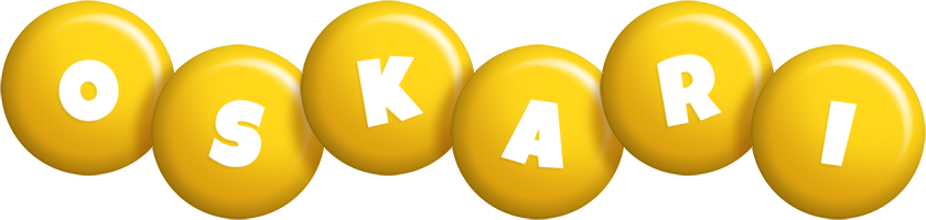 Oskari candy-yellow logo