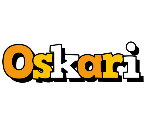 Oskari cartoon logo