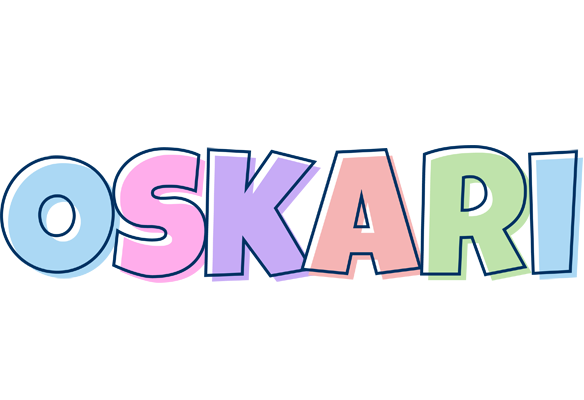 Oskari pastel logo