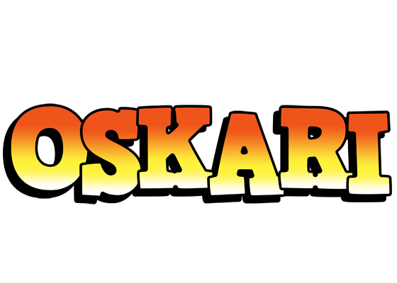 Oskari sunset logo