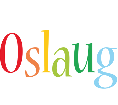 Oslaug birthday logo