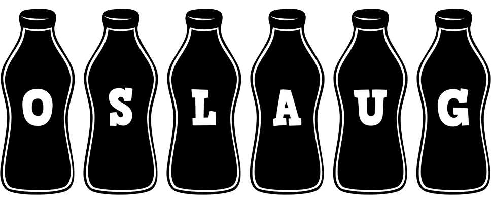 Oslaug bottle logo