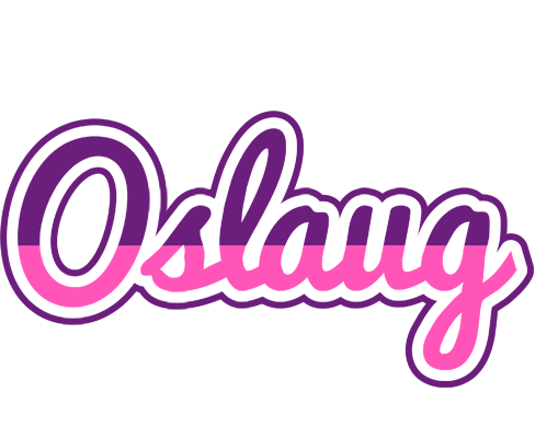 Oslaug cheerful logo