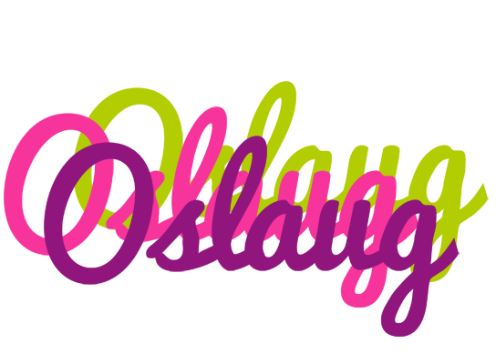Oslaug flowers logo