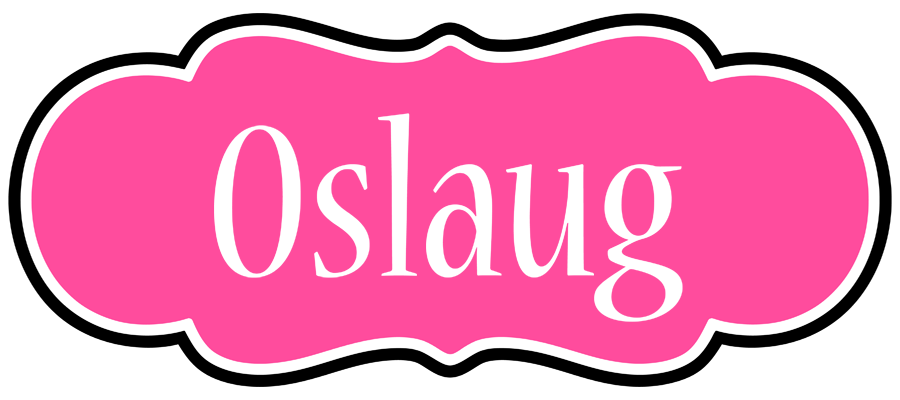 Oslaug invitation logo