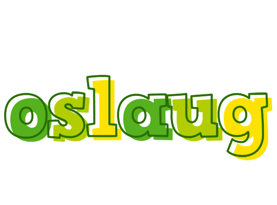 Oslaug juice logo