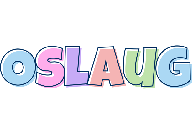 Oslaug pastel logo