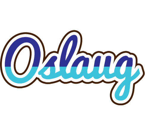 Oslaug raining logo