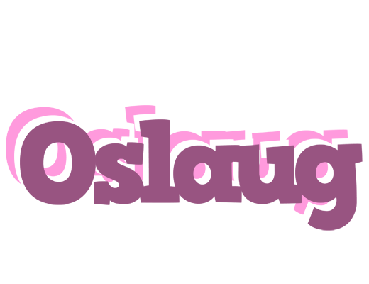 Oslaug relaxing logo