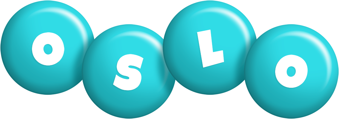Oslo candy-azur logo